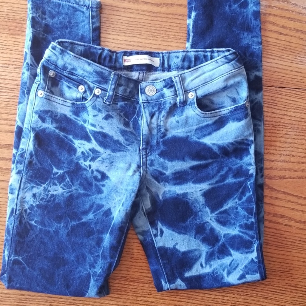 Levi's 710 Super Skinny girls jeans